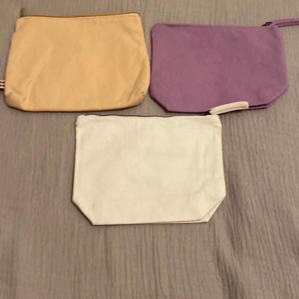 Pact Purple and Tan & Not Pot Pouch Set